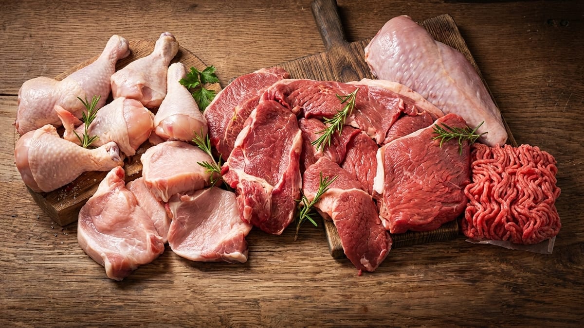 Halal meats in the grocery